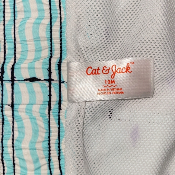 Brand New Cat & Jack Swim Trunks Bundle Size 12M - Picture 3 of 8